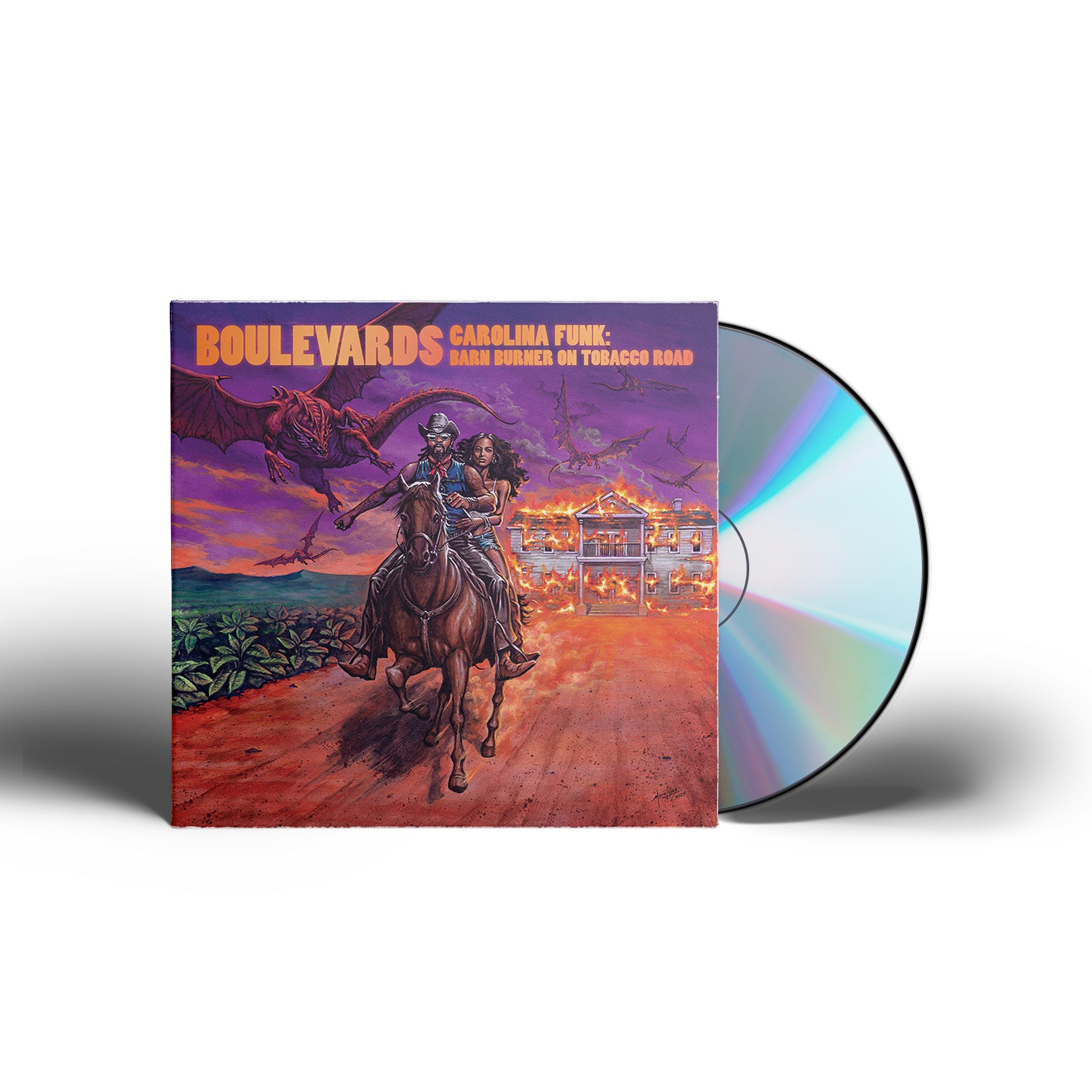 Boulevards - Carolina Funk: Barn Burner On Tobacco Road [CD]