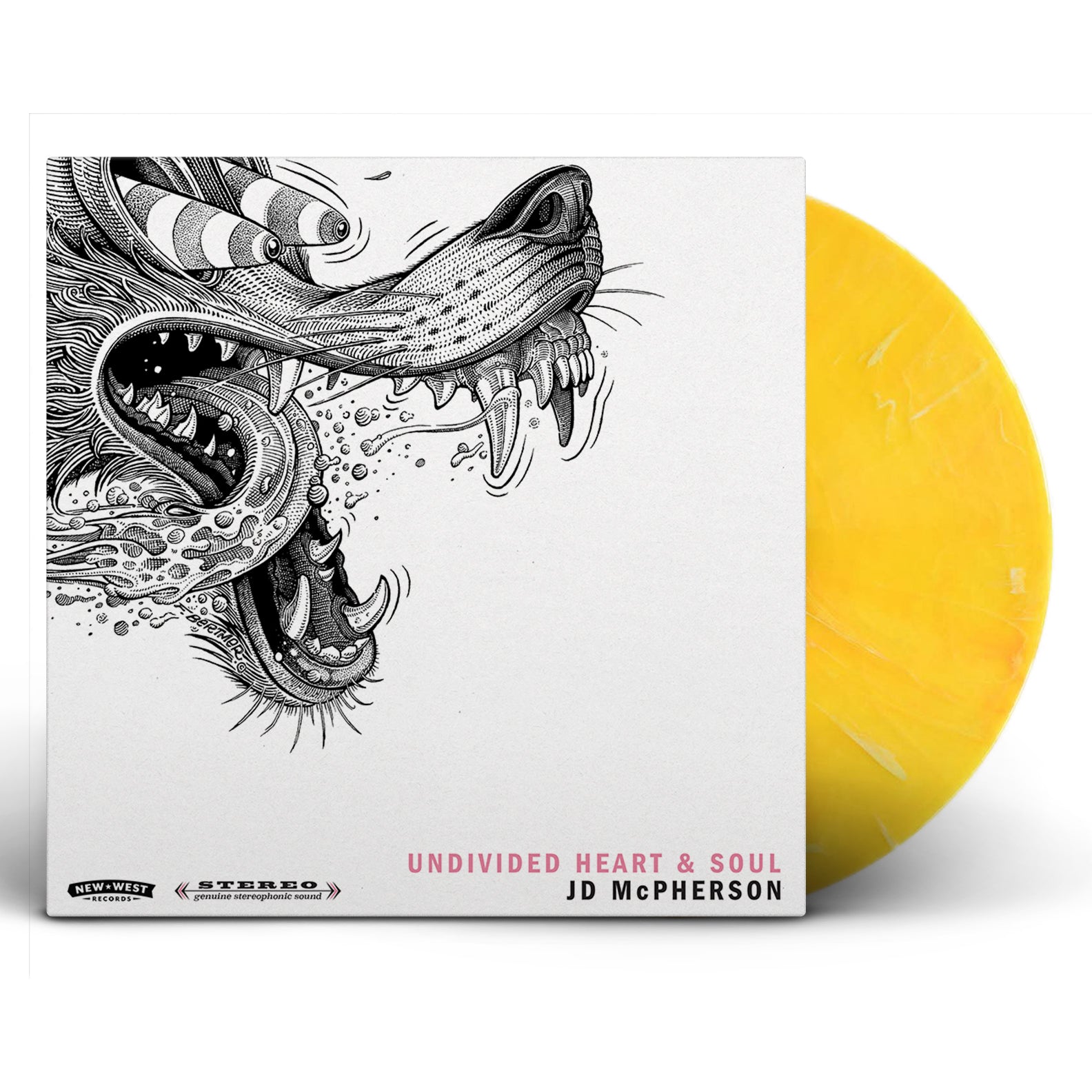 JD McPherson - UNDIVIDED HEART & SOUL [Limited Edition Color Vinyl]