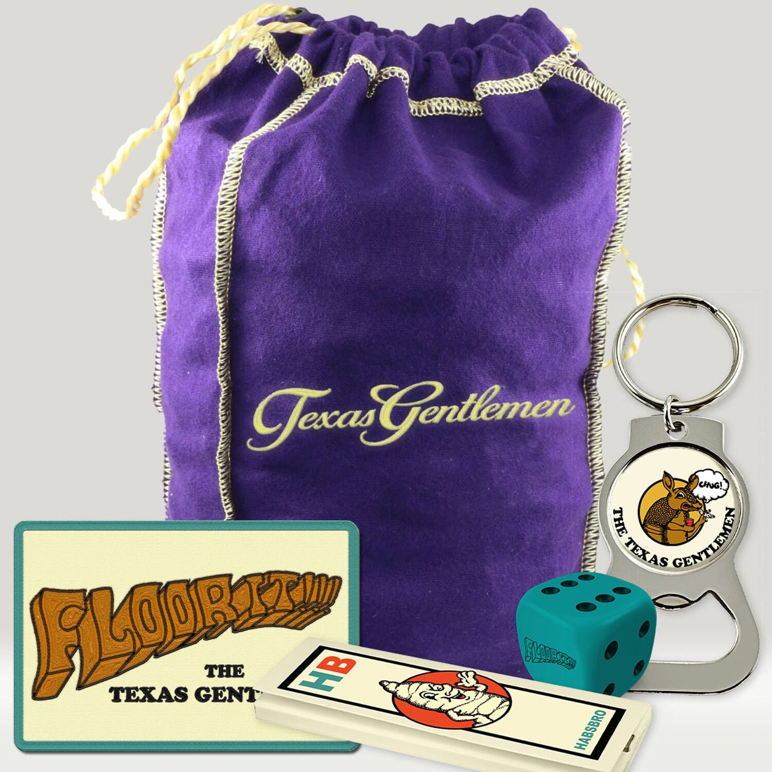 The Texas Gentlemen - Floor It!!! Stash Bag