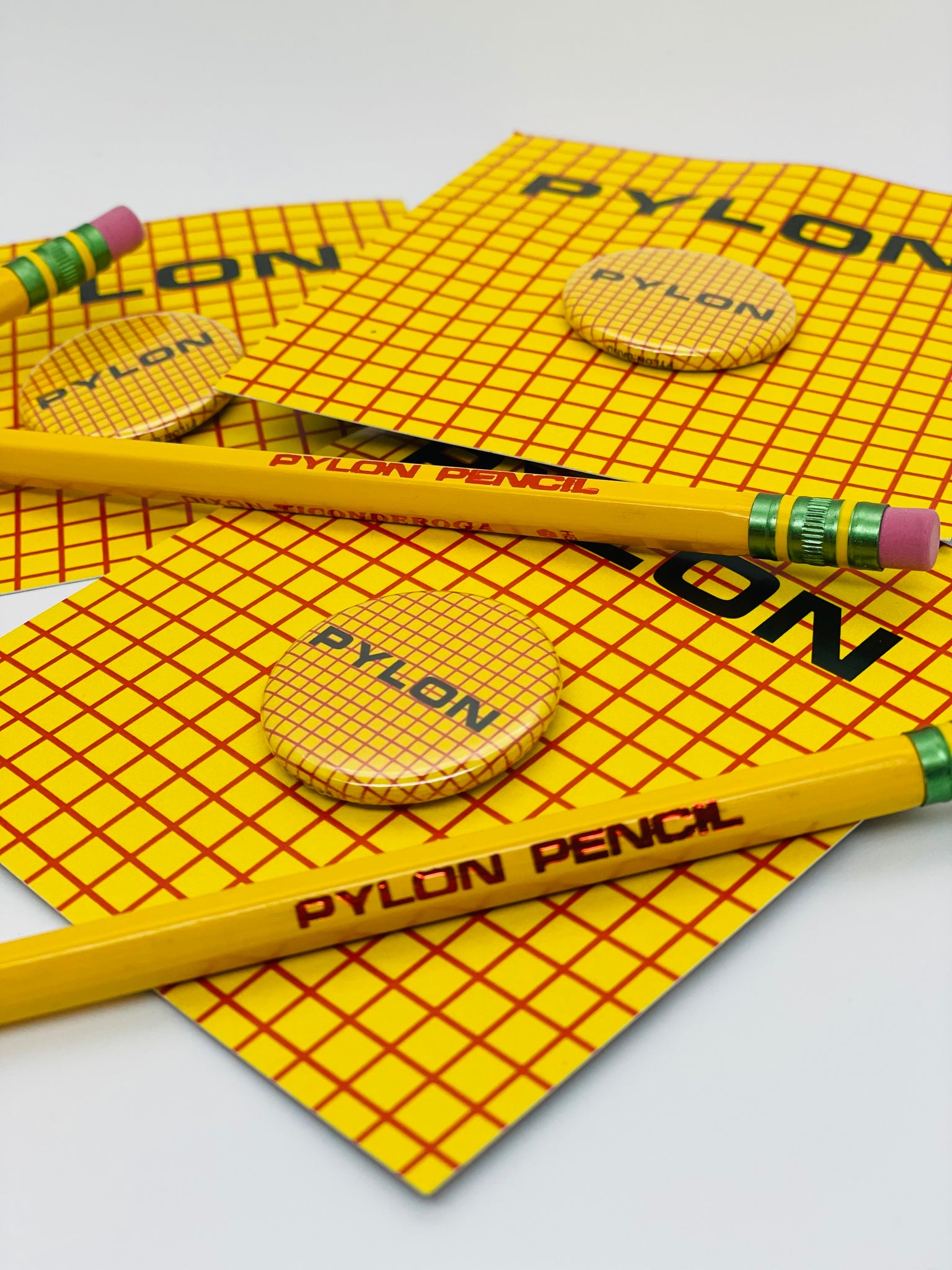 Pylon Button & Pencil Pack