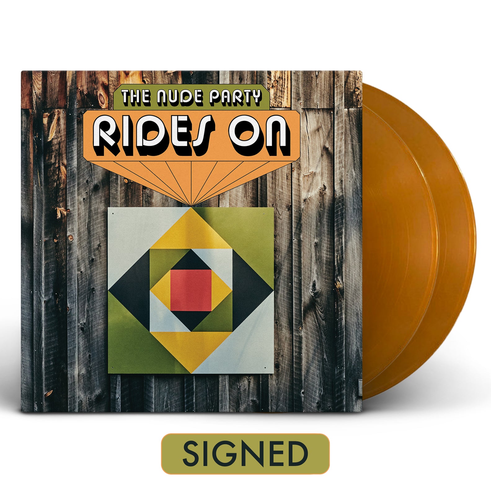 The Nude Party - Rides On [SIGNED New West Exclusive Color Vinyl]