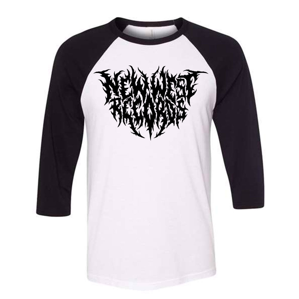 New West Records Heavy Metal Logo Raglan Shirt