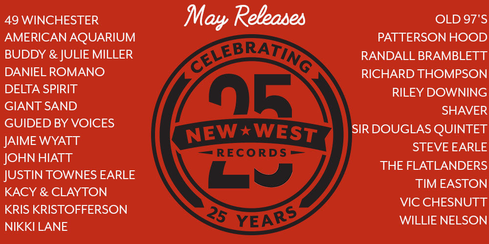 New West 25th Anniversary - May Releases