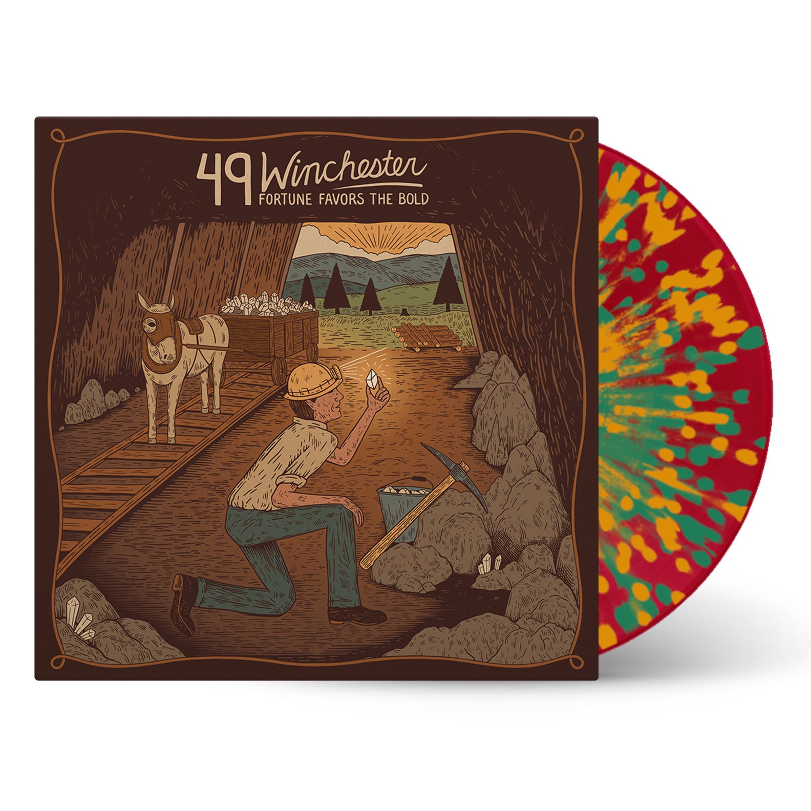 49 Winchester - Fortune Favors the Bold [Limited Edition Splatter Vinyl]
