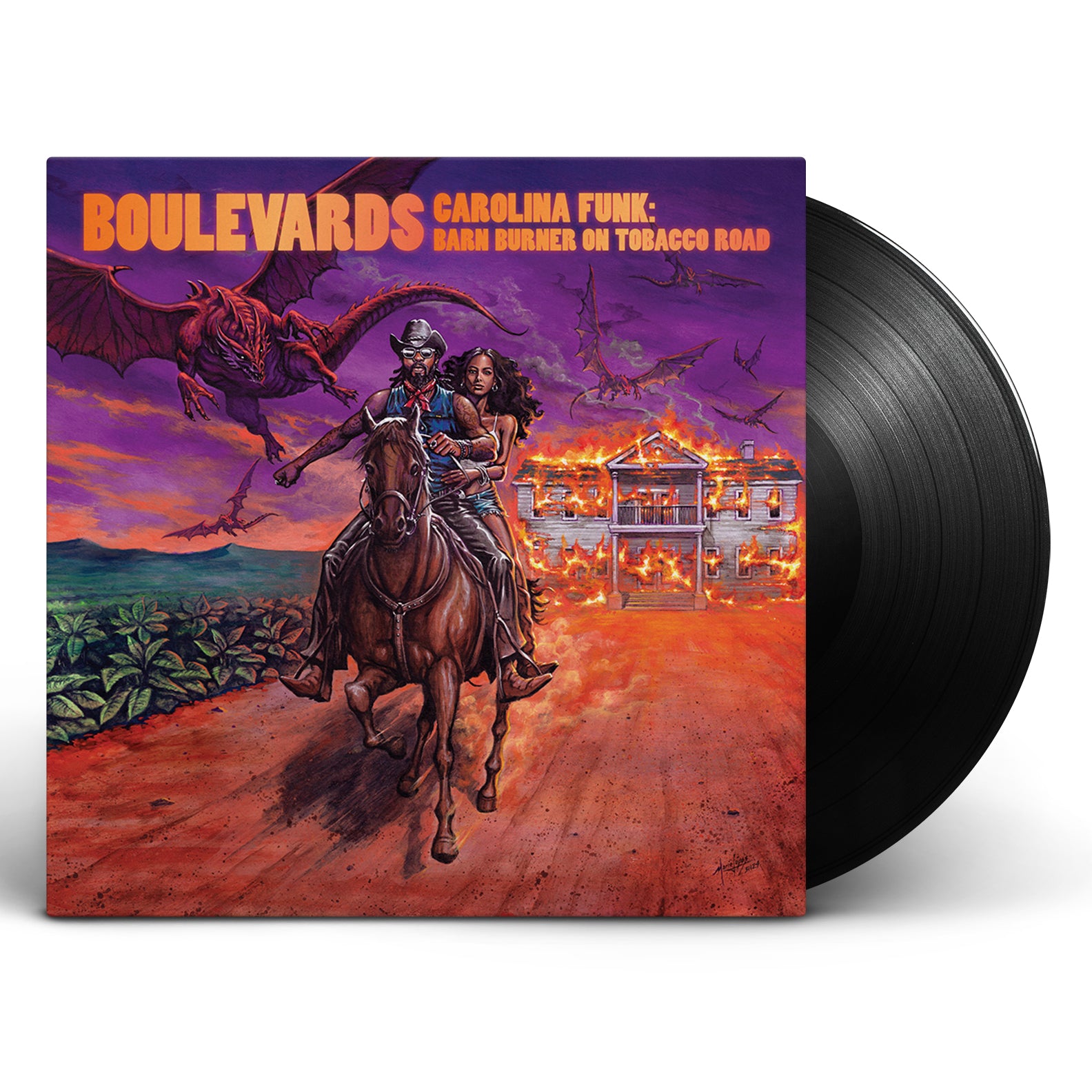 Boulevards - Carolina Funk: Barn Burner On Tobacco Road [Vinyl]
