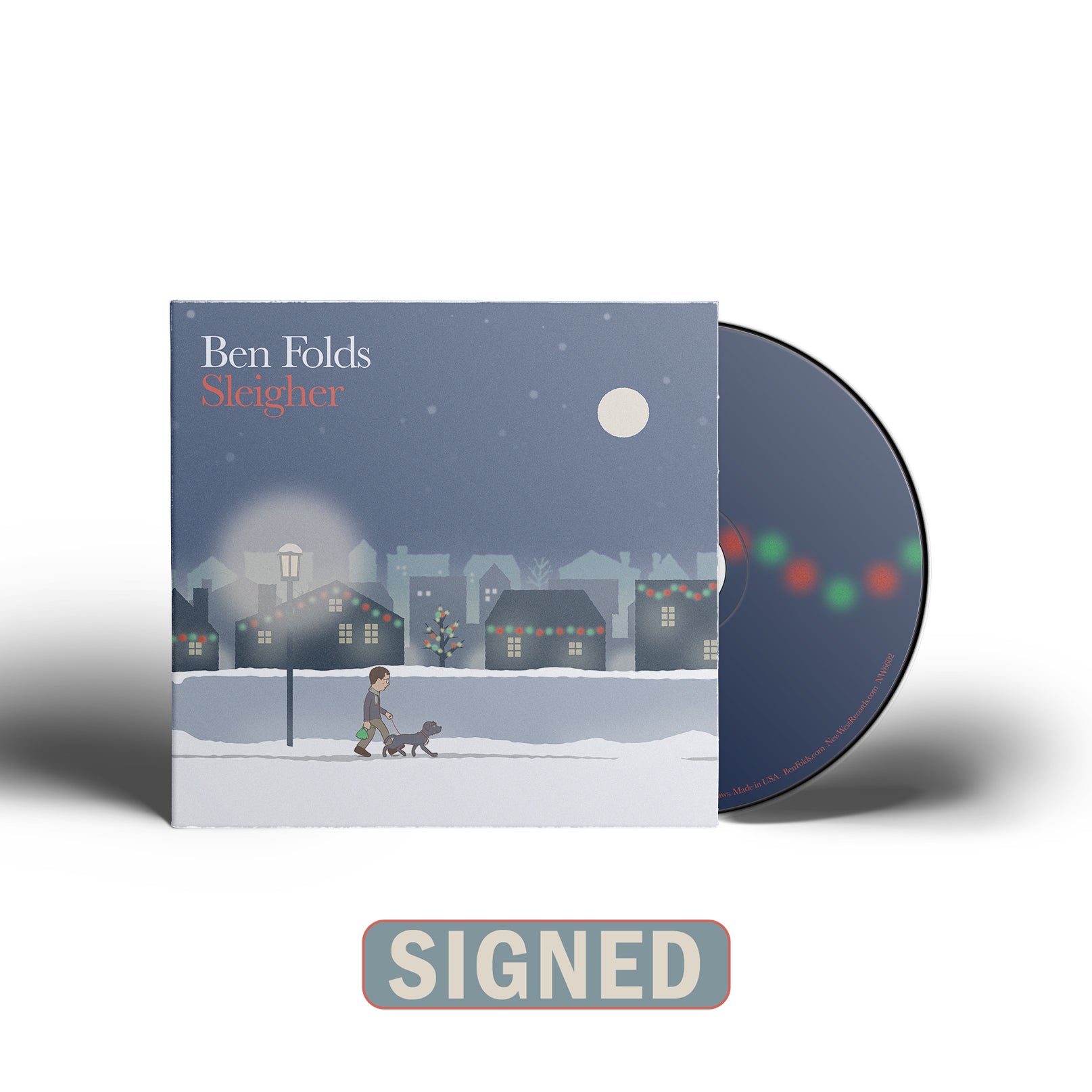 Ben Folds - Sleigher [SIGNED CD]