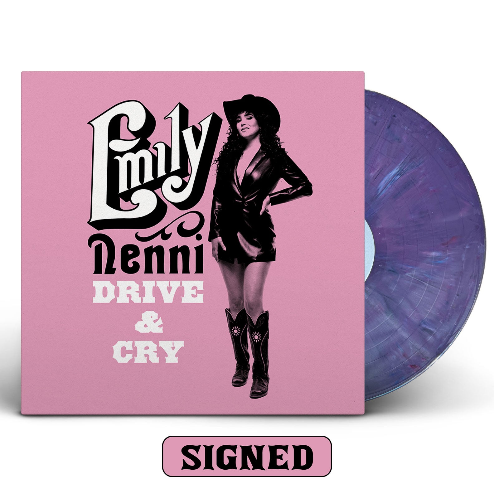 Emily Nenni - Drive & Cry [SIGNED Black Friday Exclusive Color Vinyl]