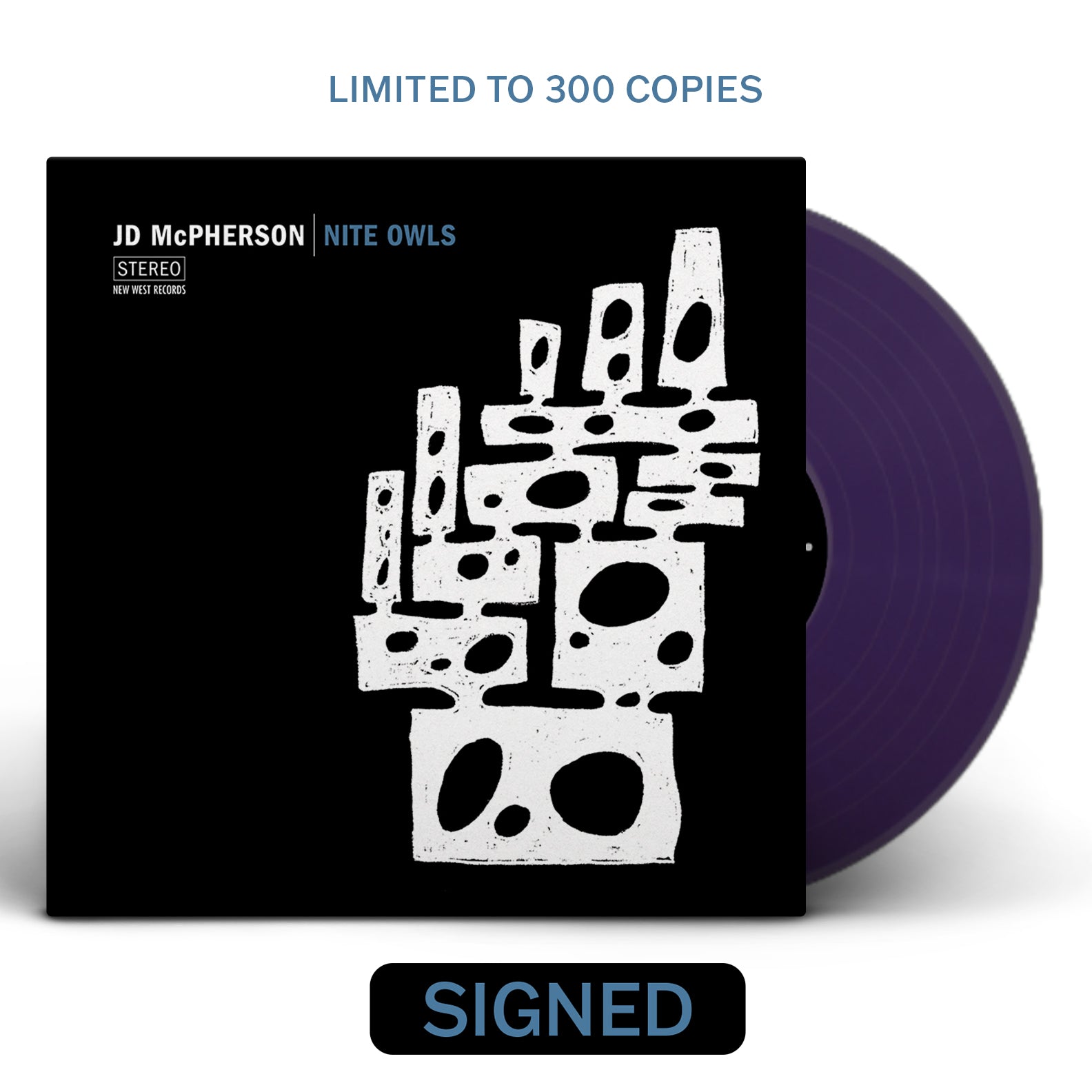 JD McPherson - Nite Owls [SIGNED New West Exclusive Color Vinyl]