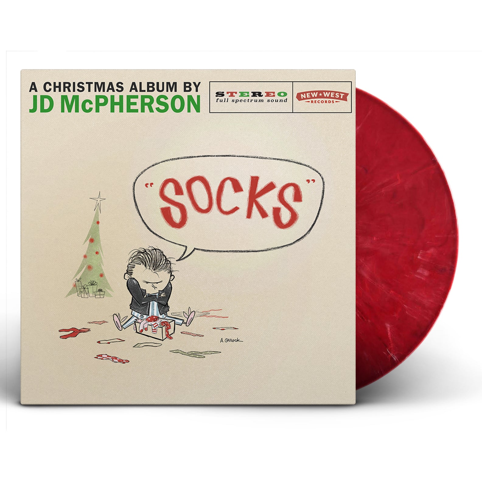 JD McPherson - SOCKS [Limited Edition Color Vinyl]