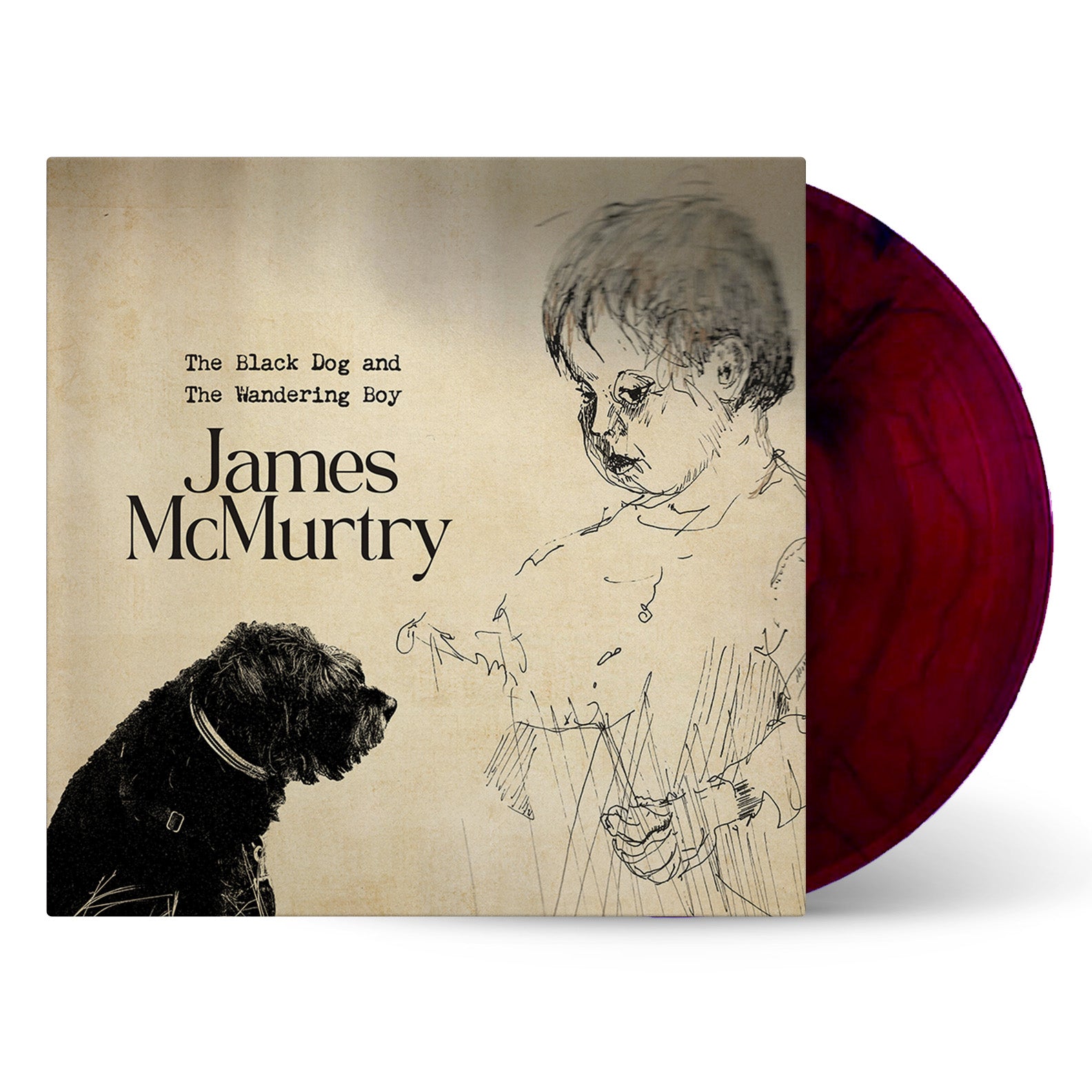 James McMurtry - The Black Dog and the Wandering Boy [SIGNED Year's End Exclusive Color Vinyl]