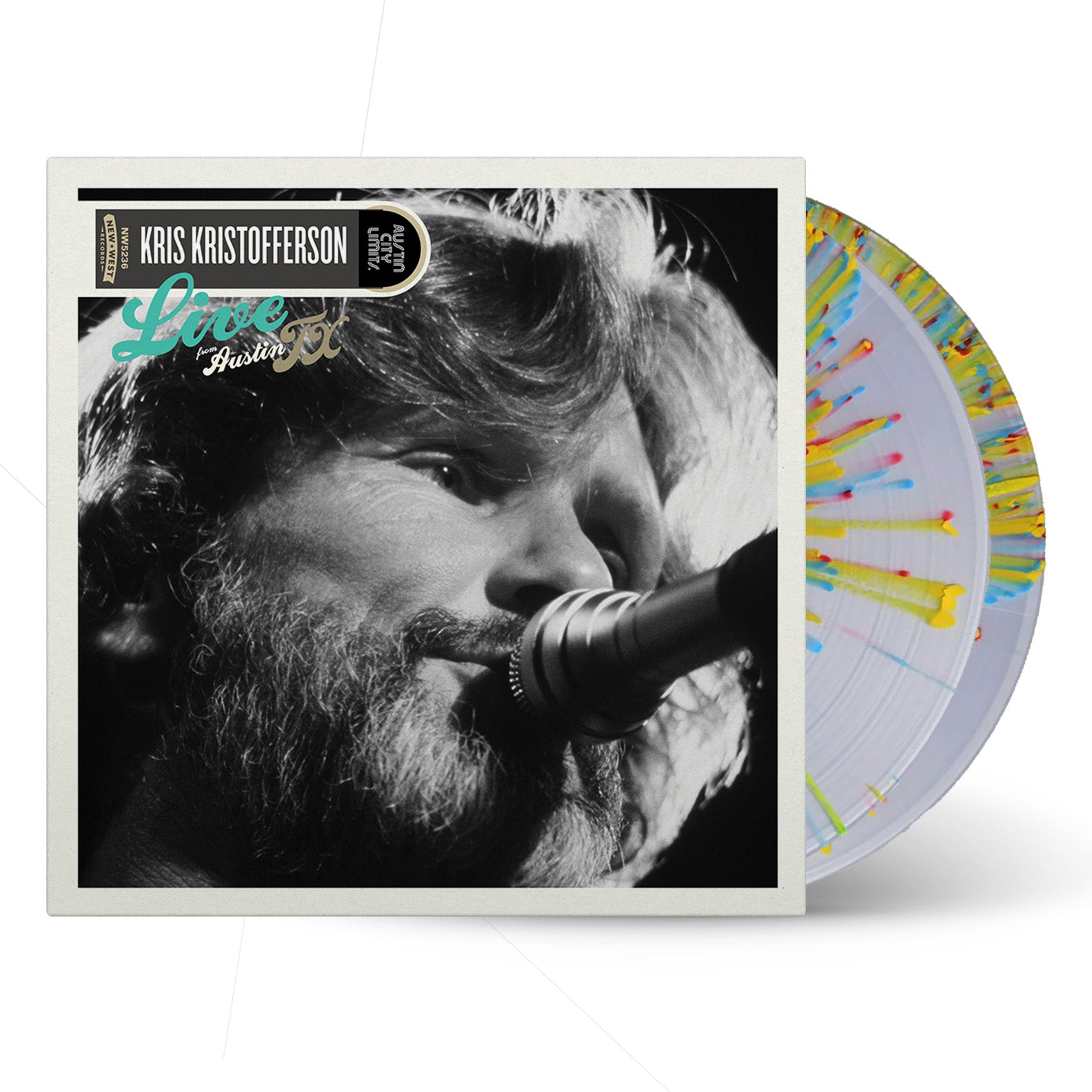 Kris Kristofferson - Live From Austin, TX [Rainbow Splatter Color Vinyl]