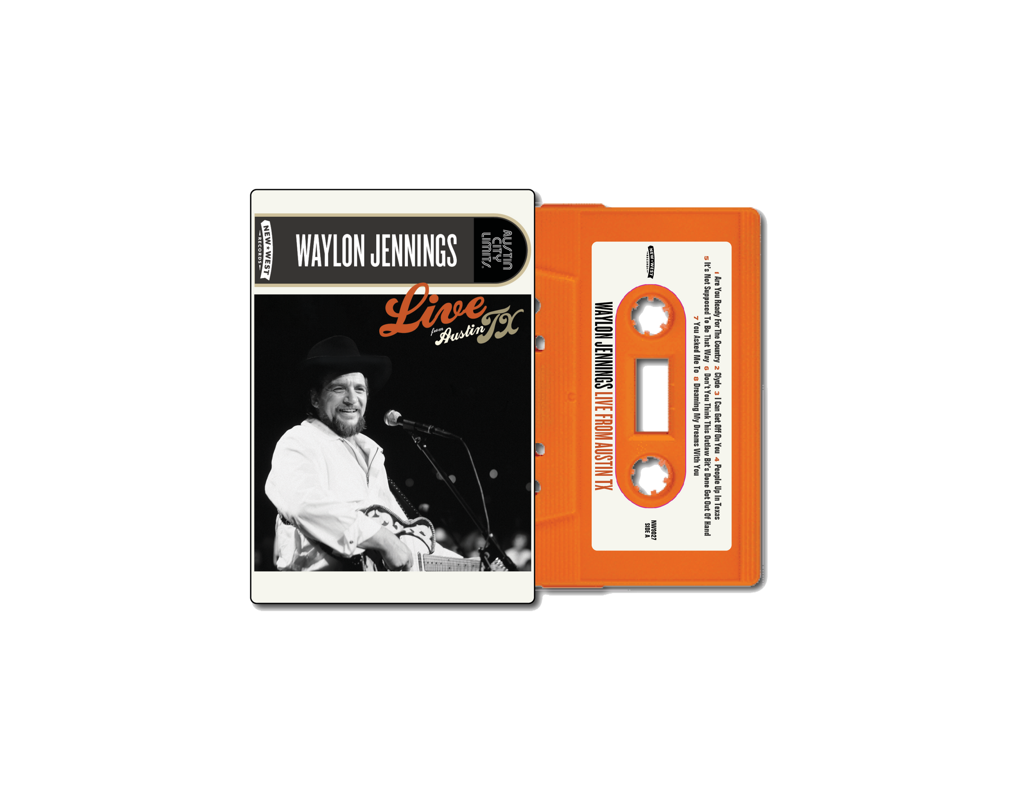 Waylon Jennings '84 - Live From Austin, TX [Cassette]