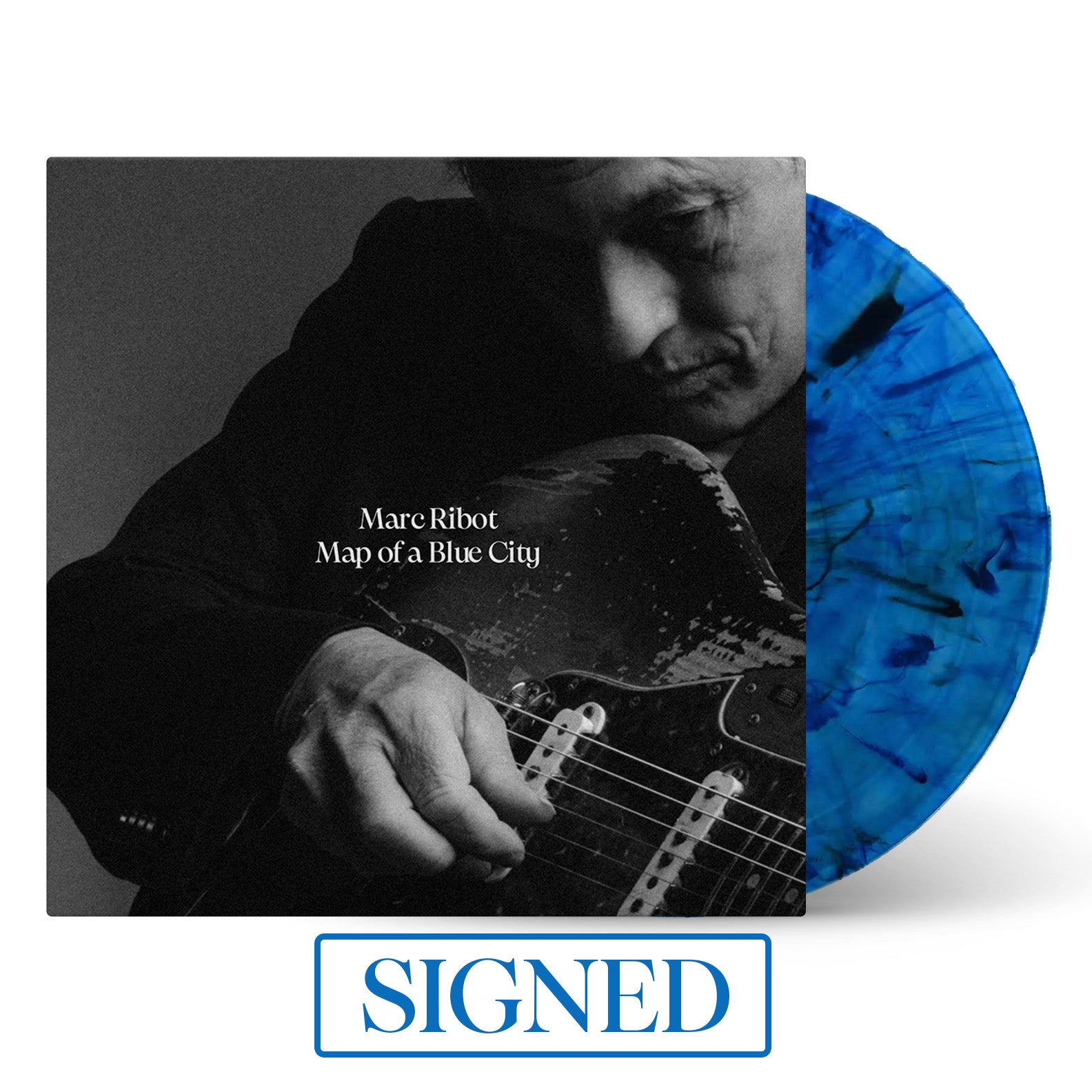 Marc Ribot - Map of a Blue City [SIGNED Year's End Exclusive Color Vinyl]