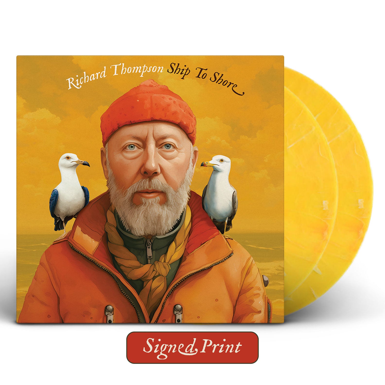 Richard Thompson - Ship To Shore [SIGNED Color Vinyl]