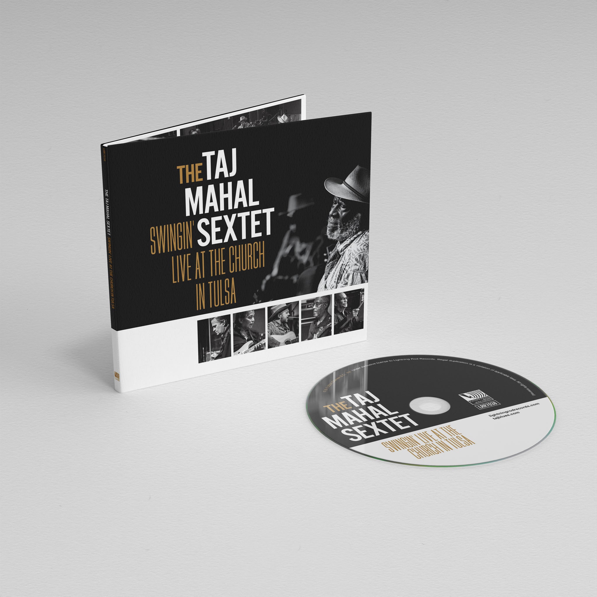 The Taj Mahal Sextet - Swingin’ Live at the Church in Tulsa [CD]