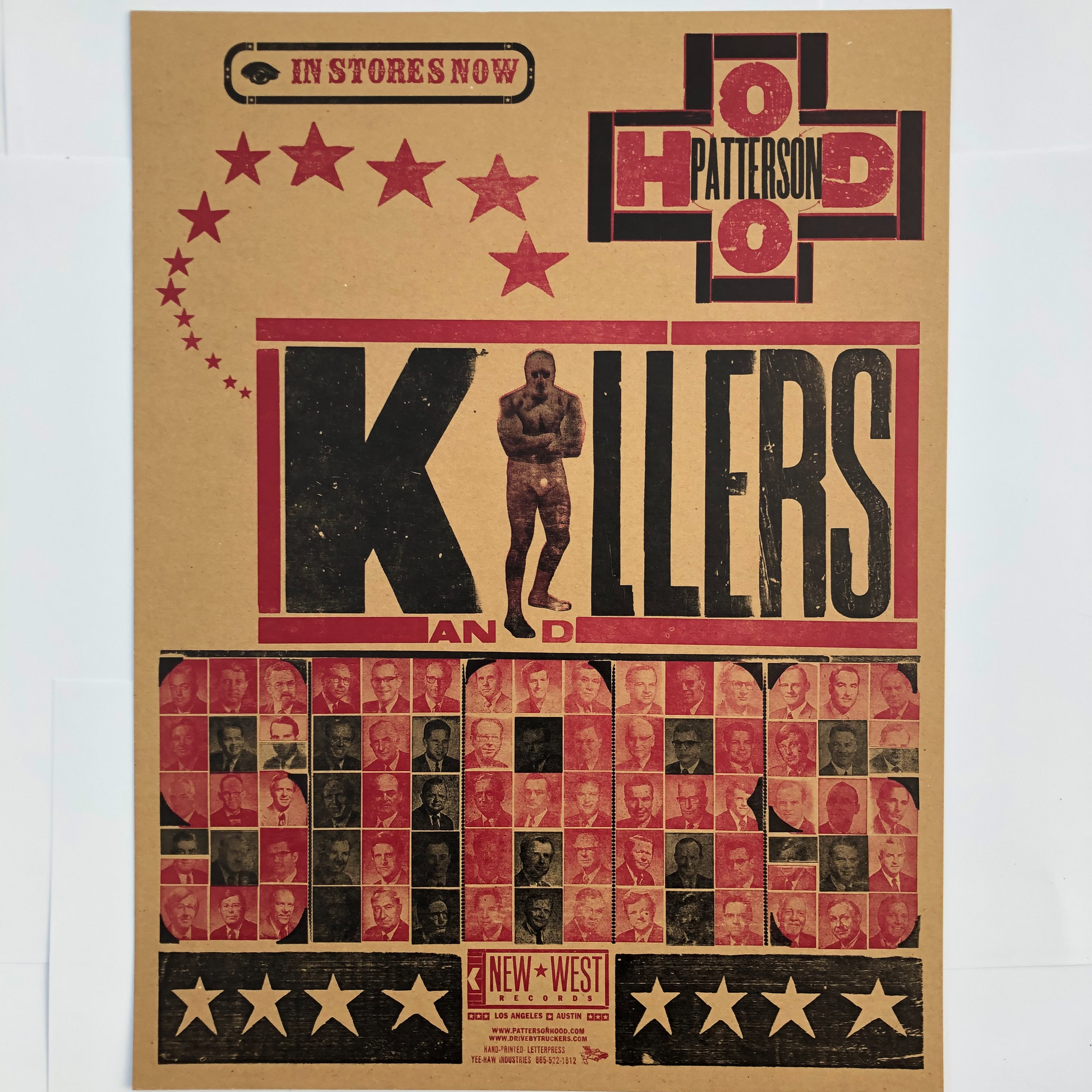 Patterson Hood - Killers & Stars Poster