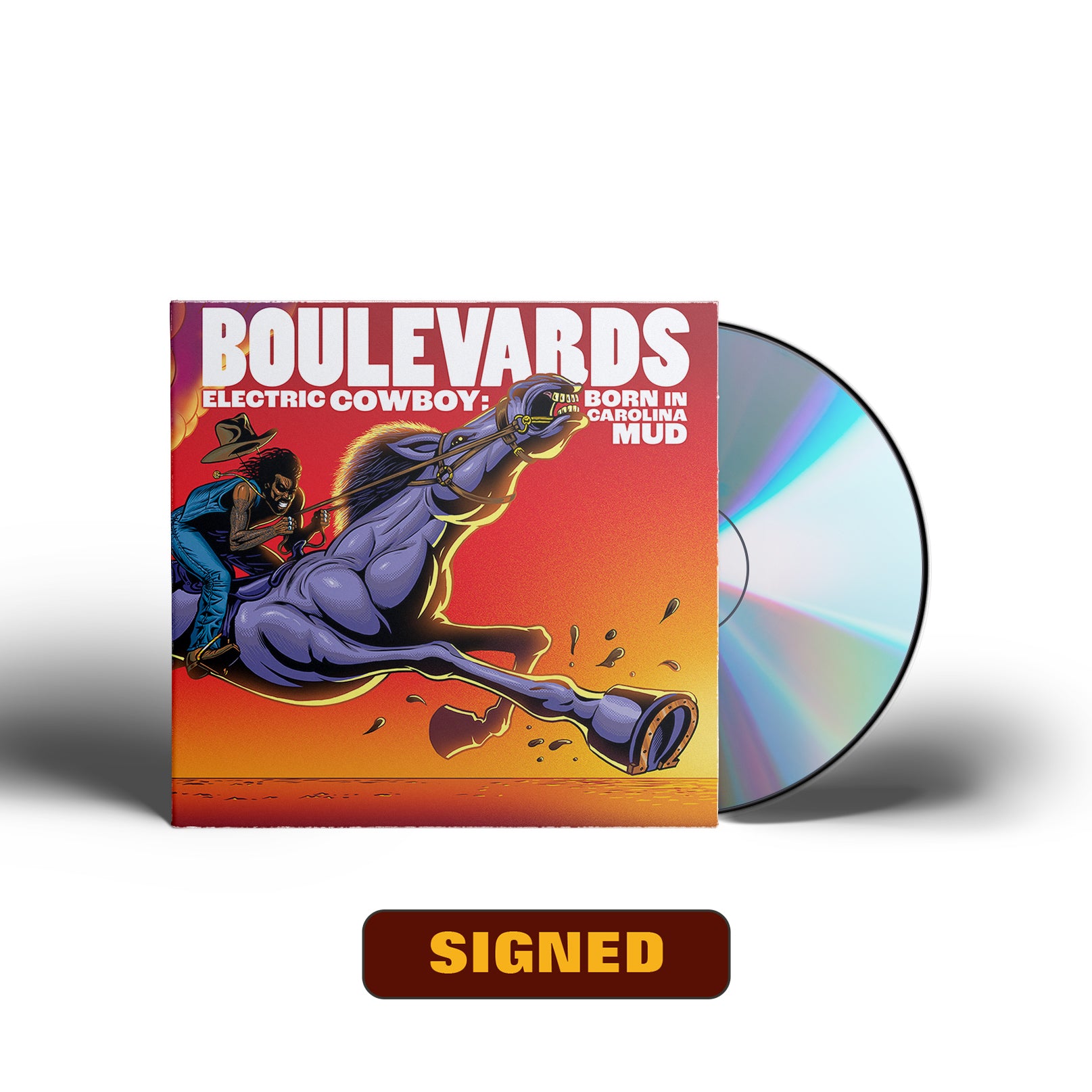 Boulevards - Electric Cowboy: Born In Carolina Mud [SIGNED CD]