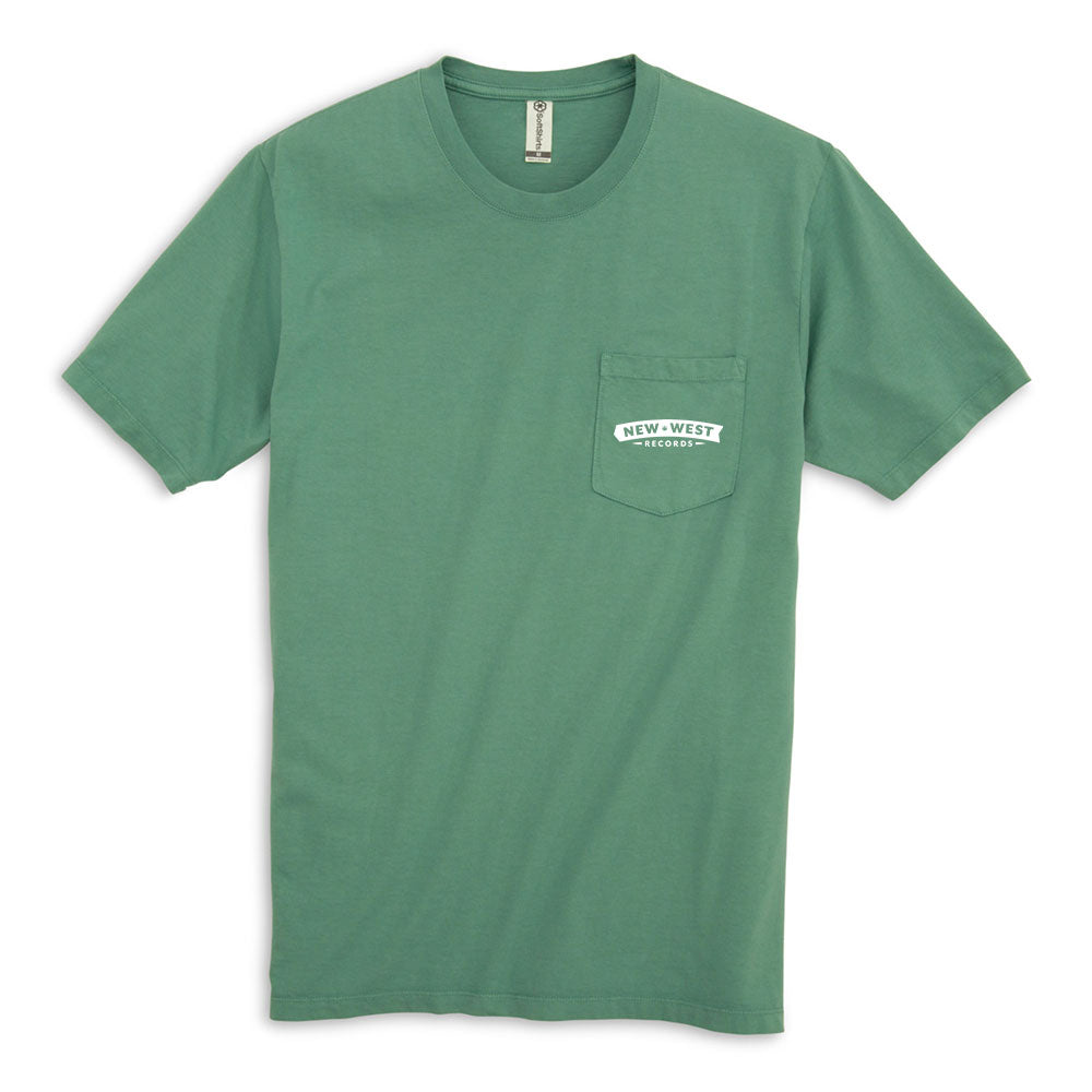 New West Records Weed Logo Pocket Tee