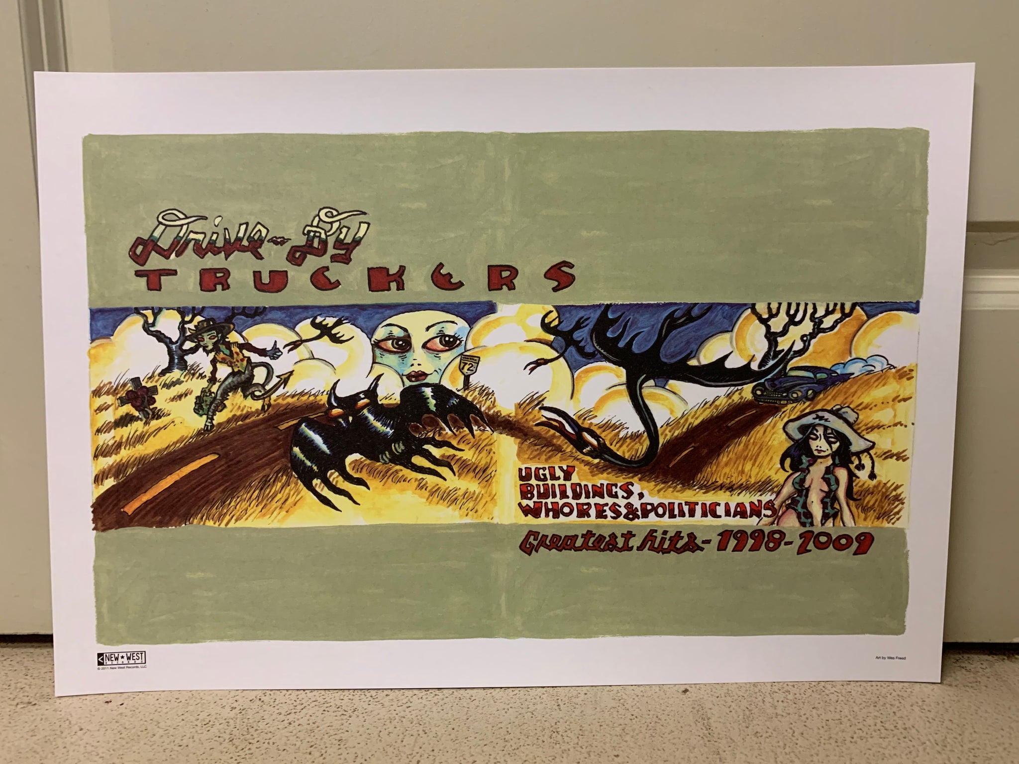 Drive-By Truckers - Greatest Hits Lithograph