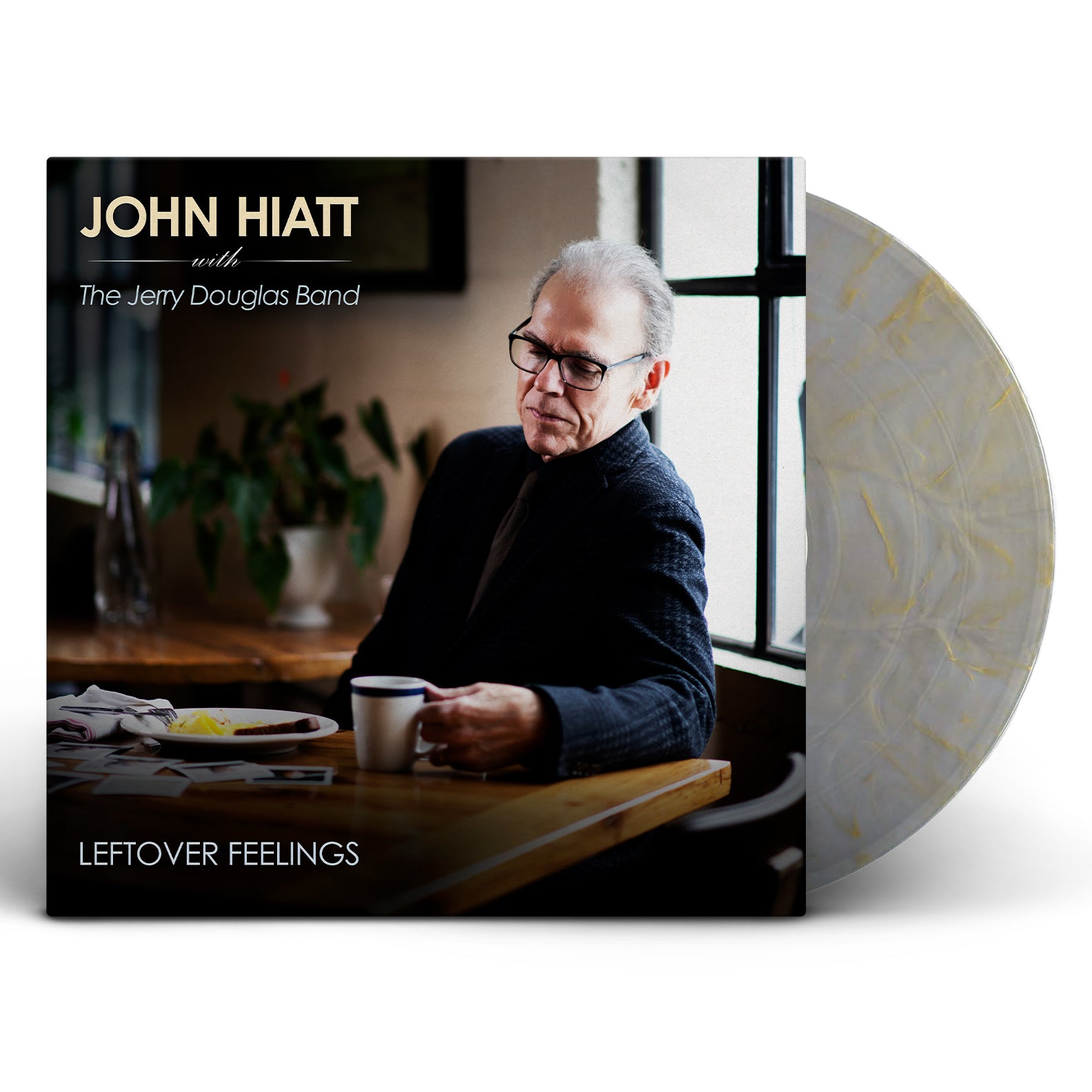 John Hiatt with The Jerry Douglas Band - Leftover Feelings [Cyber Monday New West Exclusive Color Vinyl]