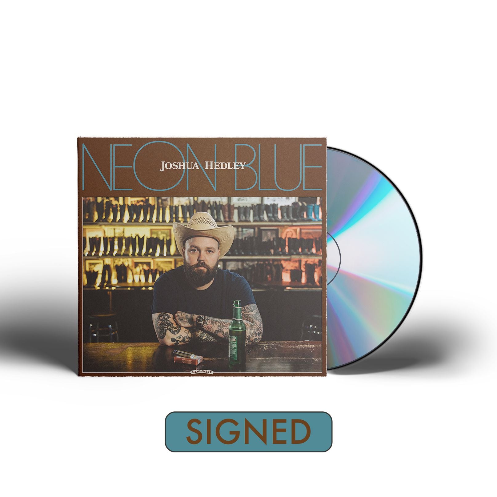 Joshua Hedley - Neon Blue [SIGNED CD]