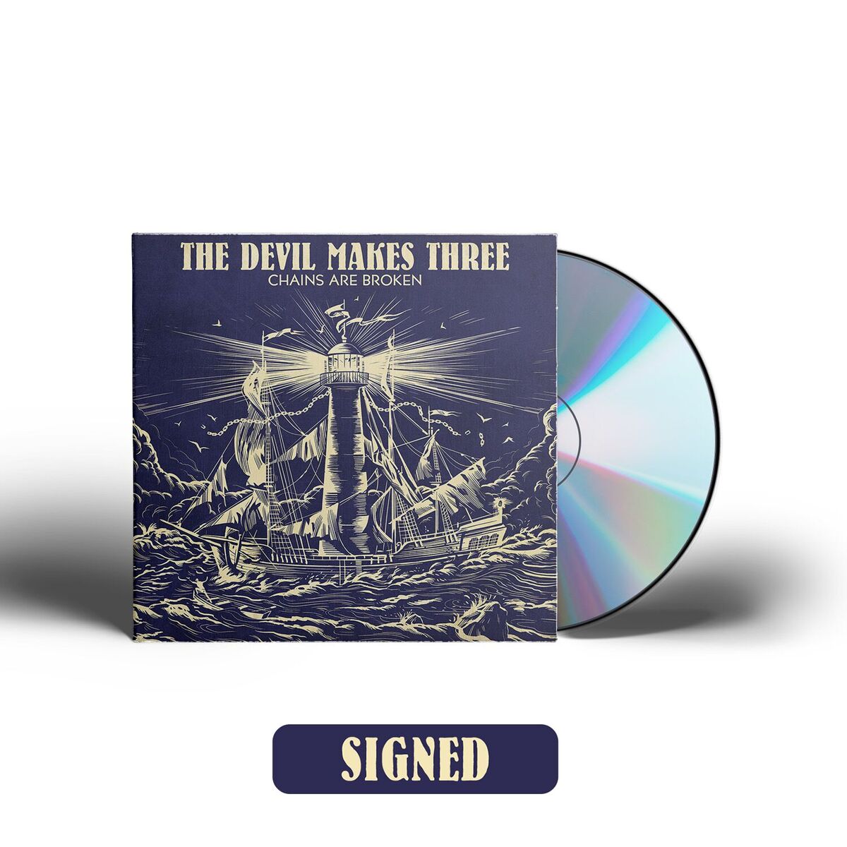The Devil Makes Three - Chains Are Broken [SIGNED CD]