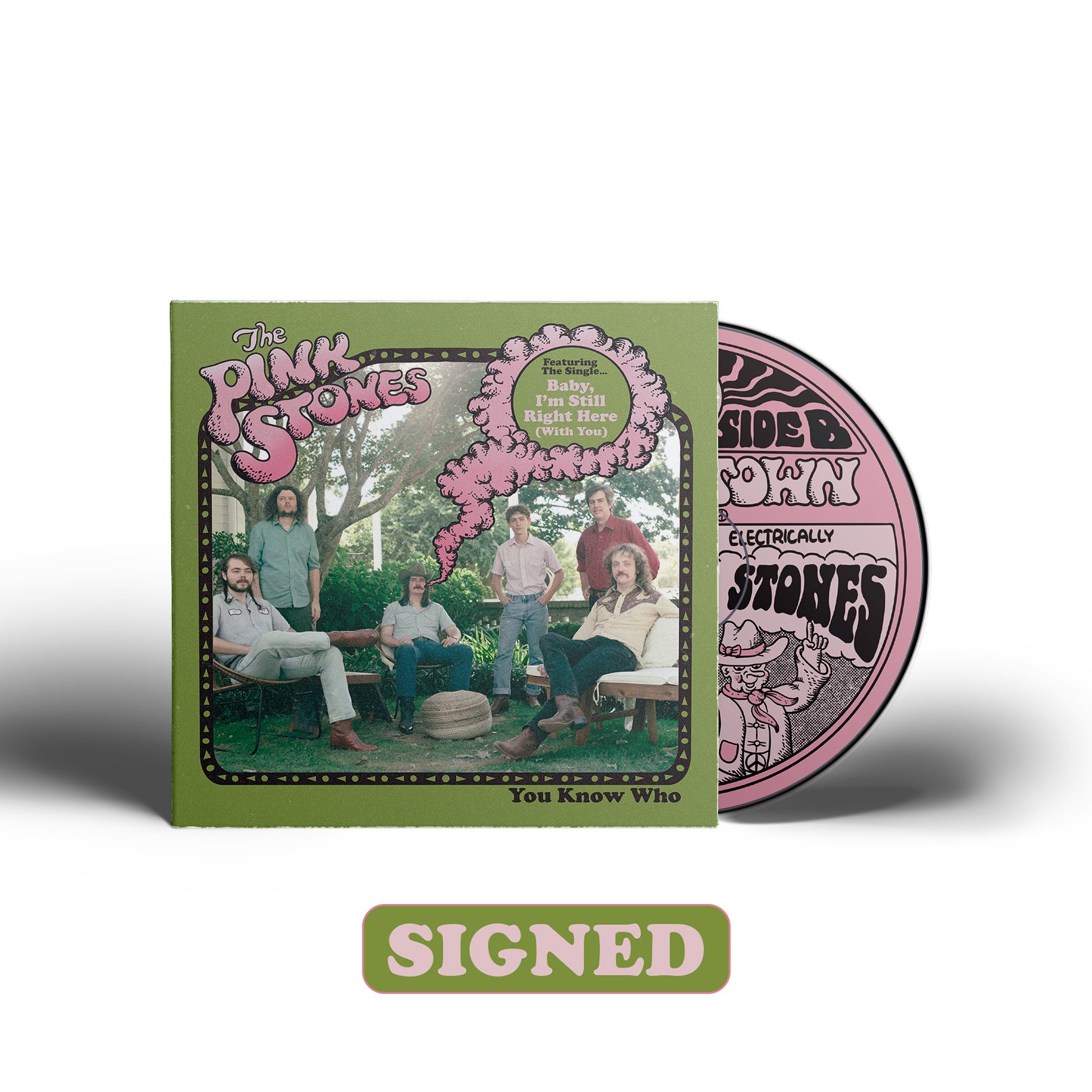 The Pink Stones - You Know Who [SIGNED CD]