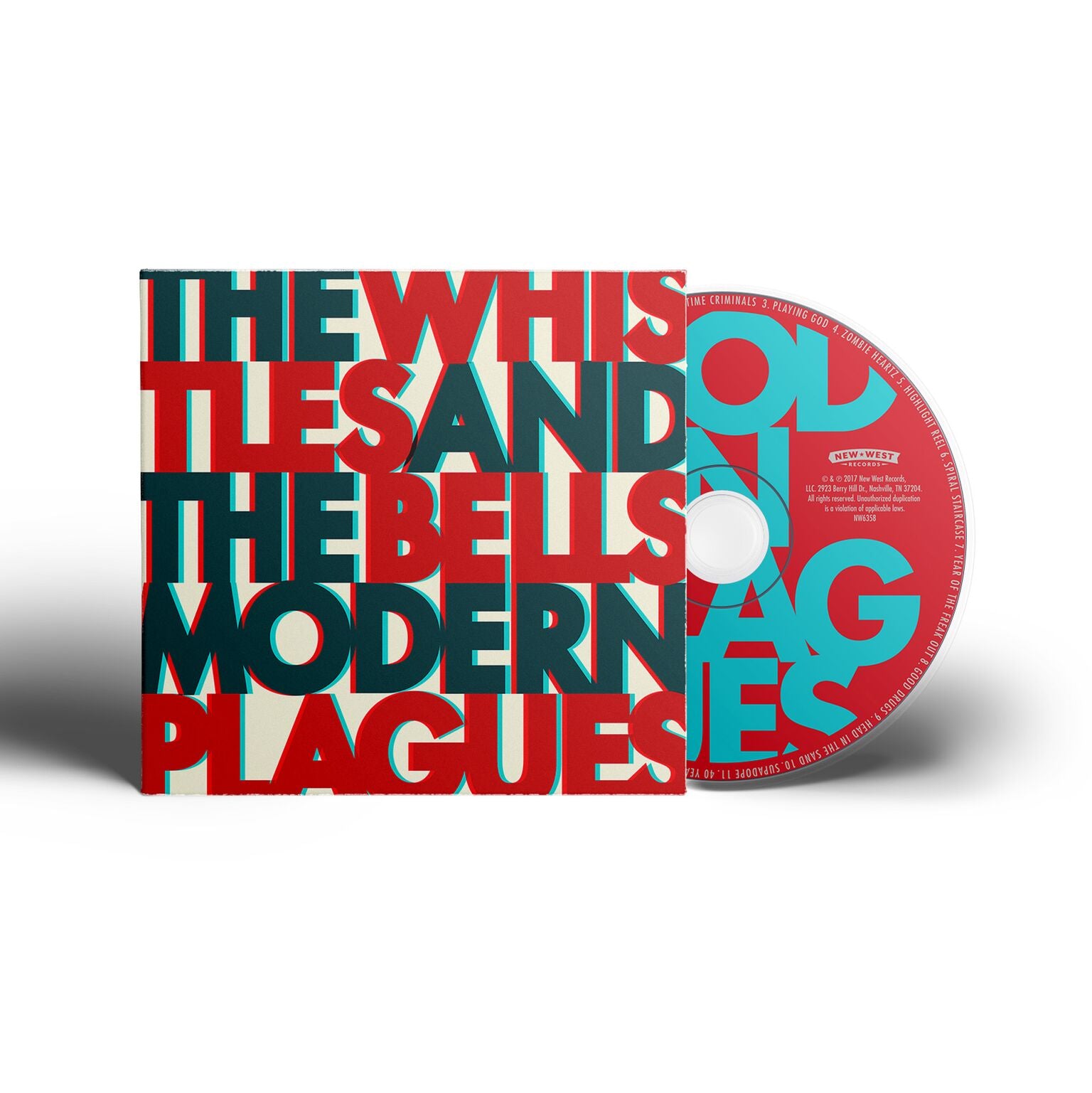 The Whistles & The Bells - Modern Plagues [SIGNED CD]