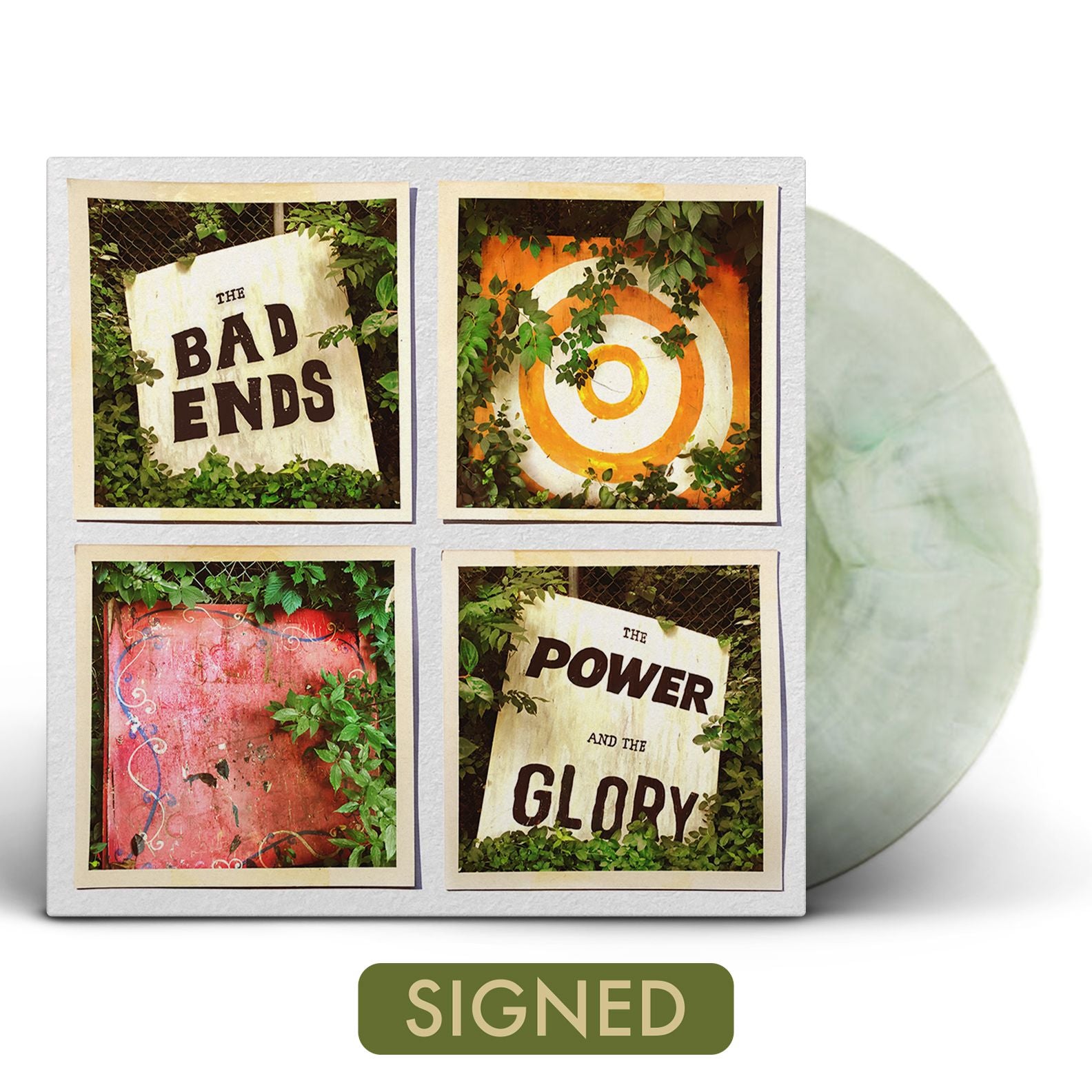The Bad Ends - The Power And The Glory [SIGNED New West Exclusive Color Vinyl]
