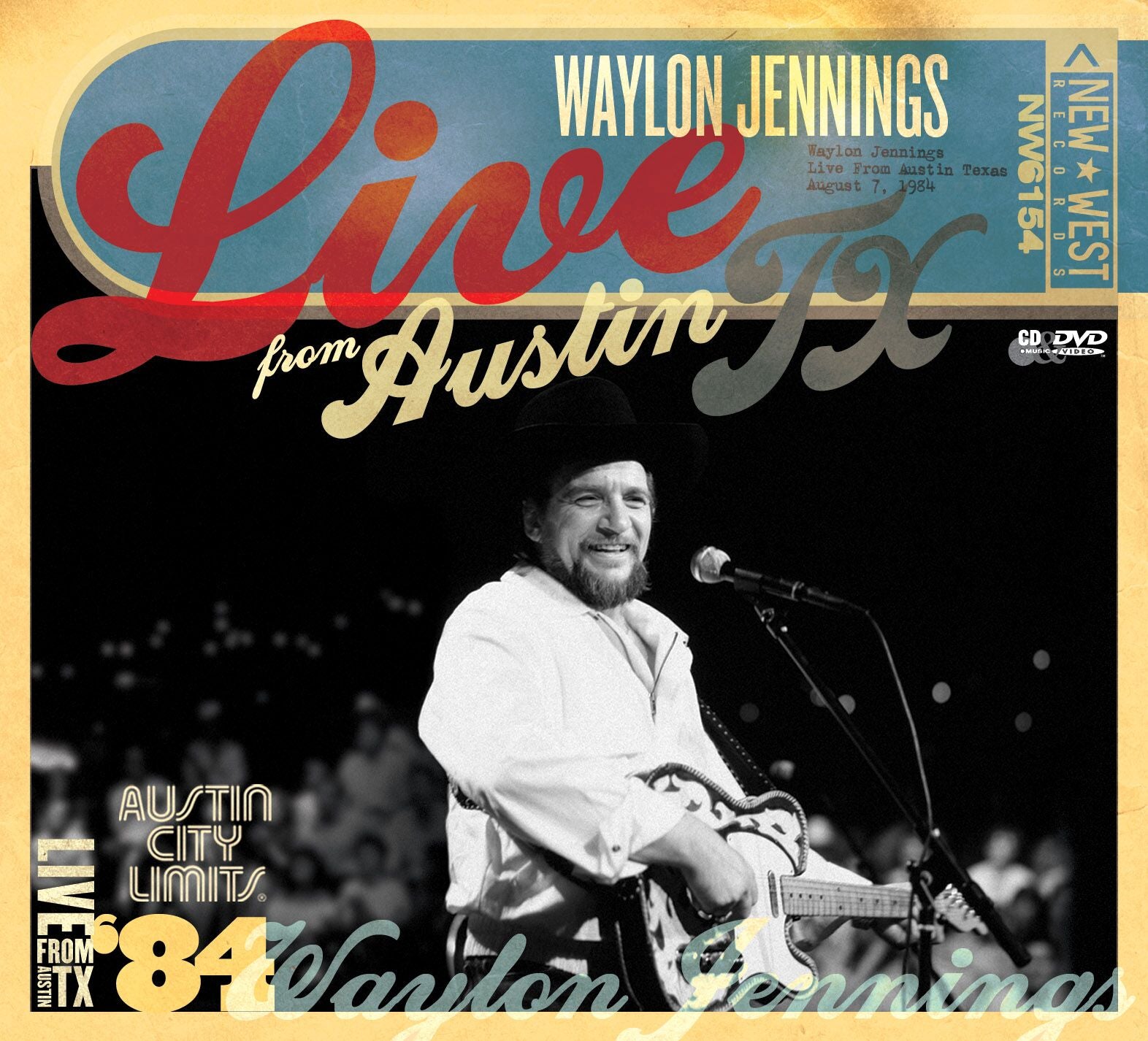 Waylon Jennings '84 - Live From Austin, TX [CD/DVD]