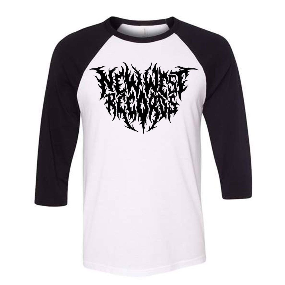 New West Records - Heavy Metal Logo Raglan Shirt