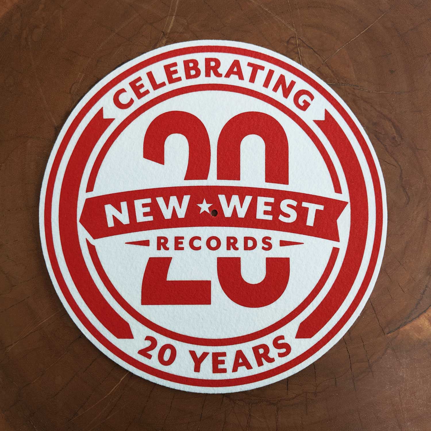 New West 20th Anniversary Slipmat